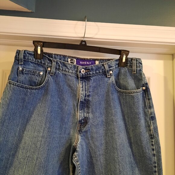Vtg Levis Silvertab Jeans Mens 38x30 (Fits 36x30) Baggy Loose 90s Y2K Skater - Picture 3 of 16